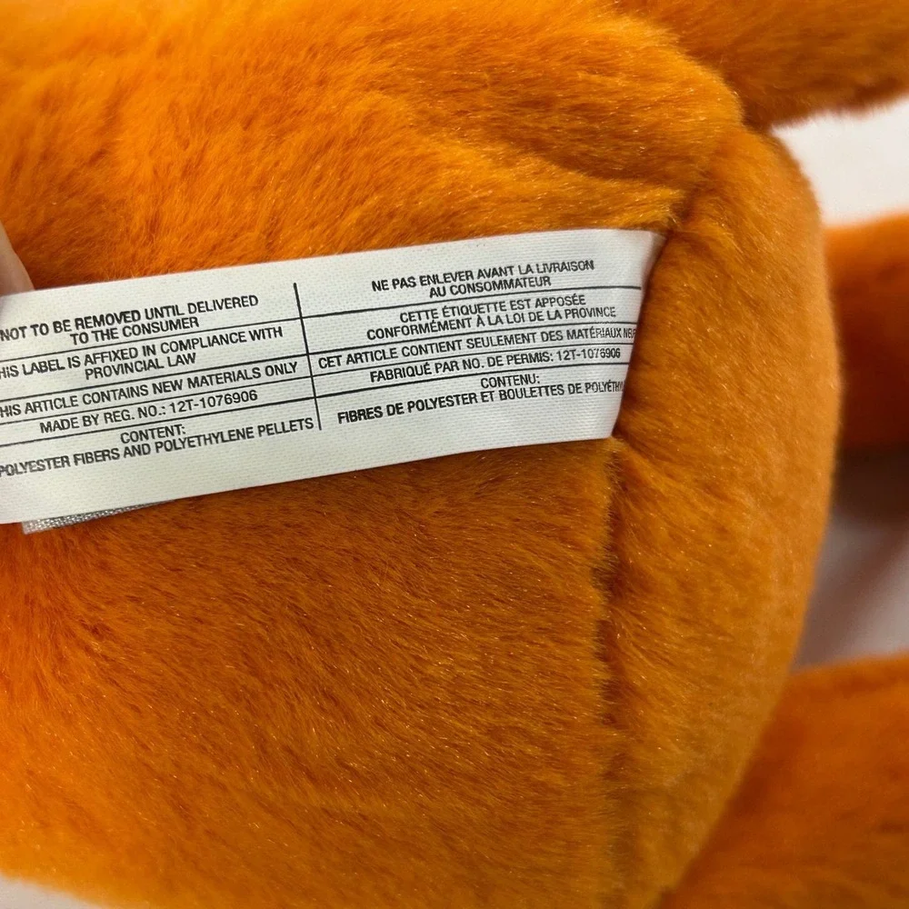 Mary Meyer Putty Fox Plush Stuffed Animal Orange Black White Bandana 13 inch